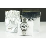 D & G sport pro chronograph watch with box and papers