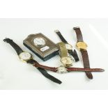 A small collection of wristwatches to include Seiko & Mercury examples together with a fully