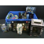 Around 20 carded / boxed TV related figures and vehicles to include Vivid Imaginations Stingray,