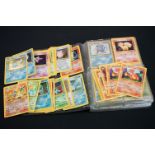 Pokemon - Collection of Wizards of the coast Pokemon Trading Cards to include Base, Fossil,