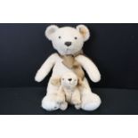 Two Steiff soft toys to include 113376 Teddy Bear Cosy Year with original tag and a lying down dog