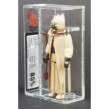 Star Wars - UKG graded cased Sand People figure with accessory (1977), Hong Kong, Figure 85% Paint