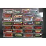 28 Cased Corgi Original Omnibus 1:76 ltd edn diecast models, mostly sealed with COAs, to include