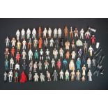 Star Wars - 77 Original Star Wars figures in play worn condition to include Death Squad Commander,