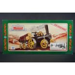 Boxed Mamod Traction Engine Kit live steam model, complete and unused with instructions