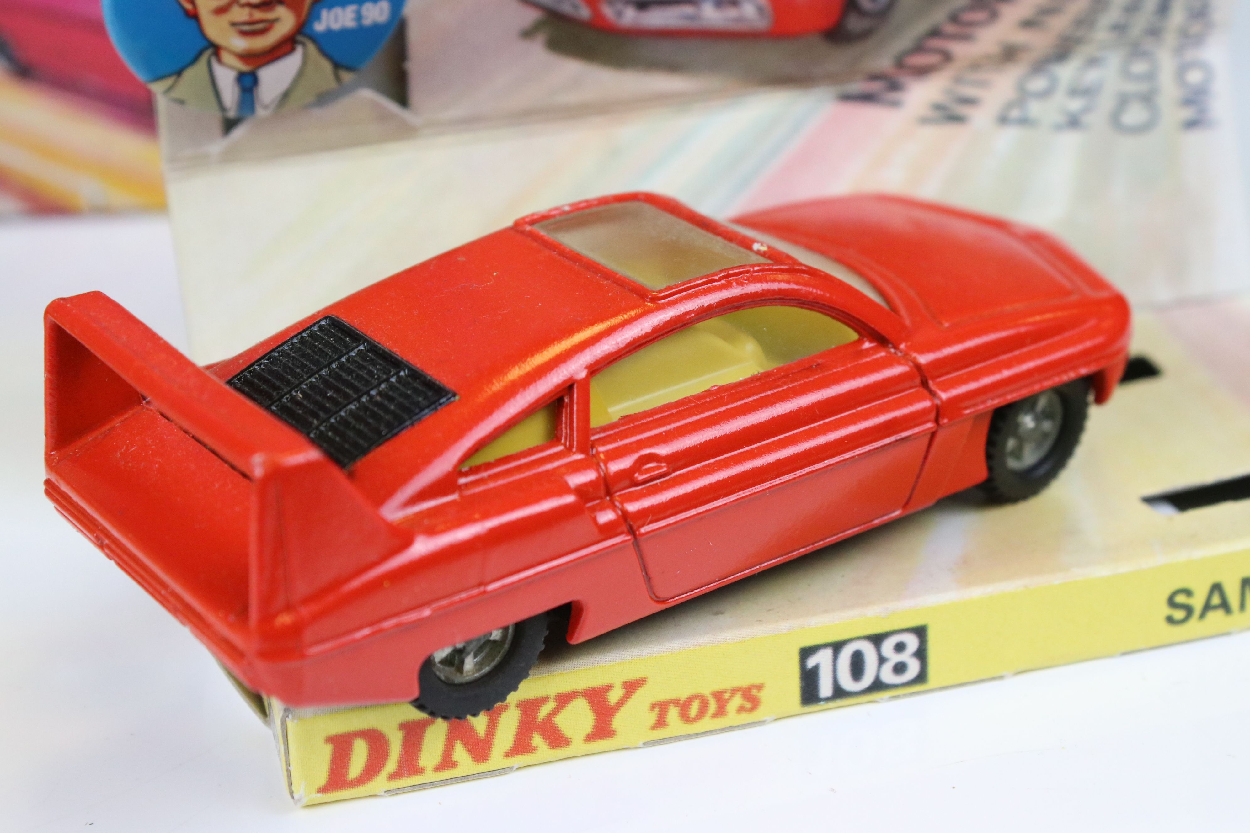Eight TV related Dinky diecast models all in reproduction boxes/display stands and showing - Image 4 of 43