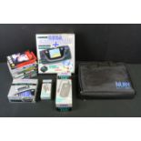 Retro Gaming - Boxed Sega Game Gear + console complete with contents with Boxed Battery Pack,