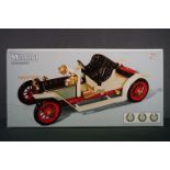 Boxed Mamod Steam Roadster in cream appearing in an unused excellent condition