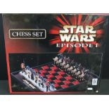 Star Wars - Sealed boxed Episode I Chess set, ex