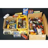 Collection of play worn diecast models to include Matchbox, Dinky, Lledo and Majorette, featuring