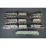 Six OO gauge locomotives to include Mainline The Manchester Regiment, Dapol County of Stafford,