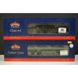 Two boxed Bachmann OO gauge locomotives to include 31211 Patriot 45543 Home Guard BR green late