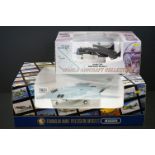 Two boxed diecast model planes to include Franklin Mint Precision Models Armour Collection B11E091