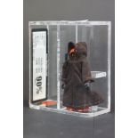 Star Wars - UKG graded cased Jawa figure with accessory (1977), Hong Kong, Figure 90% Paint 90% Cape