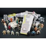 Star Wars - 15 Original play worn figures to include Stormtrooper, General Madine, Admiral Ackbar,