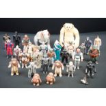 Star Wars - 26 Original Star Wars figures in play worn condition to include Ugnaught, 2 x Wicket,