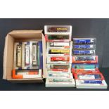 22 Boxed / cased diecast and plastic model trucks to include 11 x Schuco (4 x Junior Line, 6 x ltd /