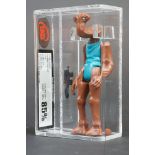 Star Wars - UKG graded cased Hammerhead figure with accessory (1978), Hong Kong, Figure 85% Paint