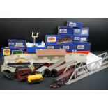 Quantity of Hornby Dublo model railway to include 2 x boxed locomotives (3231 0-6-0 Diesel