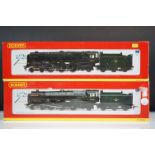 Two boxed Hornby OO gauge DCC Ready locomotives to include R2835 BR 4-6-2 Britannia Class Owen