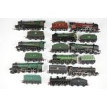 Nine Hornby OO gauge locomotives to include Winchester, Duke of Sutherland, County of Cornwall,