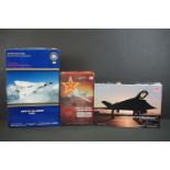 Boxed ltd edn Canadian Warplane Heritage 1/72 AVRO CF-105 Arrow 25201 diecast model plus 2 x boxed