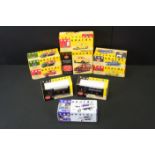 Nine Boxed Vanguards diecast models, featuring a ltd edn 2-part British Rail 1:43 set no. BR 1002, 2