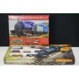 Two boxed Hornby OO gauge train sets to include R1151 Caledonian Belle and R672 Industrial
