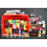 46 Boxed / cased diecast models to include 11 x boxed Vanguards (ST1002 St Andrews Ambulance Service