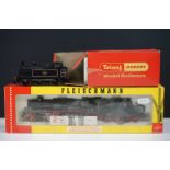 Two boxed HO / OO gauge locomotives to include Fleischmann 4175 2-10-0 with tender and Triang Hornby