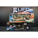 Two boxed Product Enterprise Gerry Anderson UFO diecast models to include SHADO Interceptor with UFO