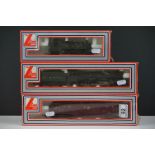 Three Lima OO gauge locomotives to include Rapid, King George V and GWR 0-6-0 in green livery
