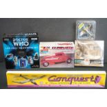 Two boxed model kits to include sealed KeilKraft Conquest, Monogram 1/24 2702 ZZ Top Eliminator