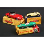 Boxed Matchbox Lesney 75 Series 52 Masserati CLT/1948 in yellow, race number 52, with driver,