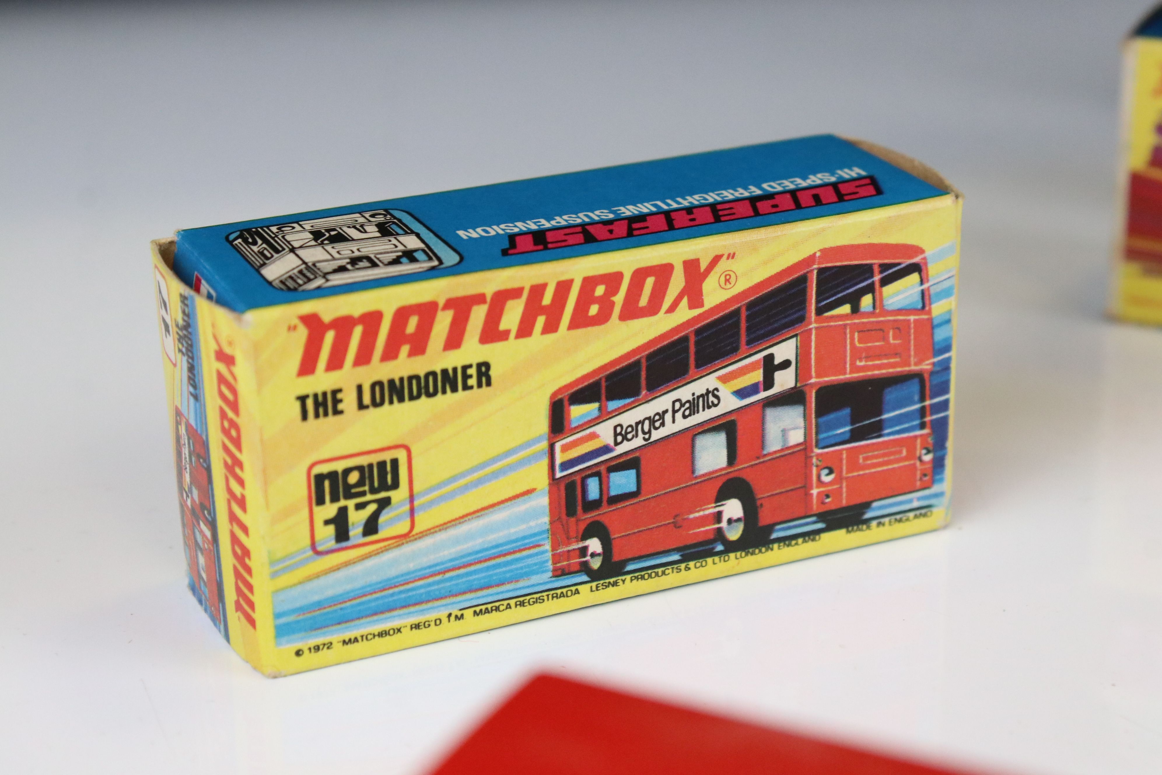 12 Boxed Matchbox 75 Series & Superfast diecast models to include 2 x 18 Field Car, 6 Mercedes - Image 19 of 35