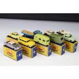 10 Boxed Matchbox Lesney 75 Series diecast models to include 31 Ford Station Wagon, 48 Meteor Sports
