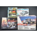 Group of boxed toys to include Nikko 1/25 Radio Control Road Express, Radcon 1/18 BMW Radio