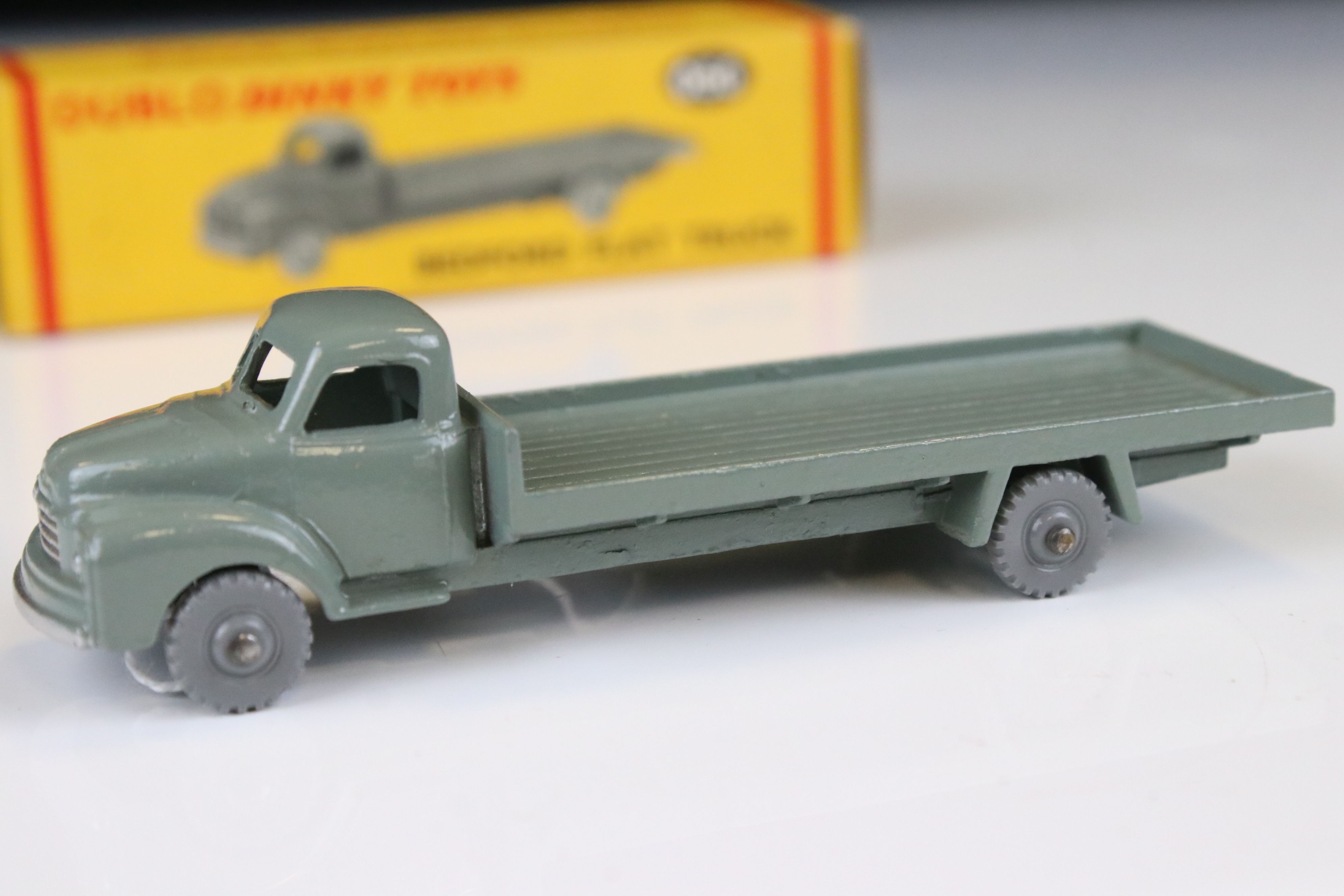 Two boxed Dinky Dublo diecast models to include 072 Bedford Articulated Flat Truck with yellow cab & - Image 2 of 14