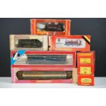Seven boxed Hornby OO gauge locomotives to include R531 0-4-0T Industrial Loco King George V, R874