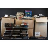 Collection of around 120 boxed The James Bond 007 Car Collection diecast models with some magazines,
