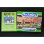 Subbuteo - Boxed Grandstand Edition containing Argentina, England 2nd and Crystal Palace teams,