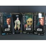 Star Wars - Four boxed Sideshow Collectible Figures to include 2106 1/6 Kit Fisto Jedi Master