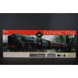 Boxed Hornby Marks & Spencer R1052 Evening Star Train Set, complete with inner packaging sealed