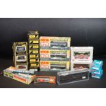 22 Boxed N gauge items of rolling stock to include Graham Farish, Wrenn, Peco wagon kits and