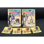 Two carded Playmates Dick Tracy figures to include Dick Tracy and Lips Manlis plus 4 x ERTL Dick