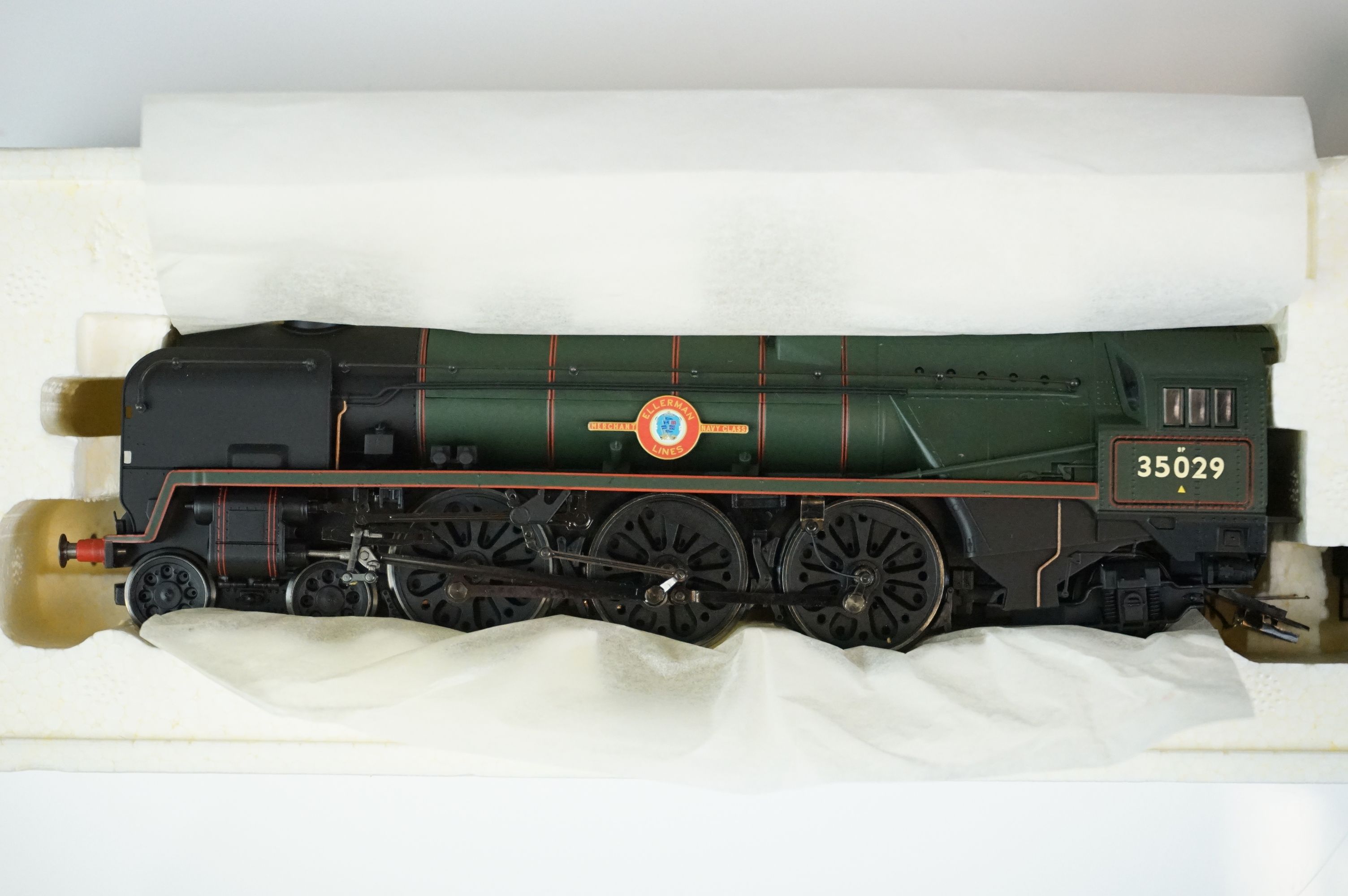 Boxed Hornby OO gauge NRM National Rail Museum Special Edition R2294 BR 4-6-2 Merchant Navy Class - Image 3 of 5