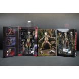 Two boxed NECA Reel Toys Predator figures to include Jungle Hunter and Concreate Jungle, complete