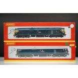 Two boxed Hornby OO gauge DCC Ready locomotives to include R2428 BR Co Co Diesel Electric Class 50