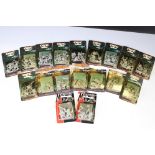 Games Workshop - 18 Carded metal figure sets to include 11 x Orc, 5 x Dwarfs (2 with top of card cut