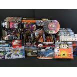 Star Wars - 33 Boxed / carded Galoob Micro Machines Star Wars playsets and figure sets to include
